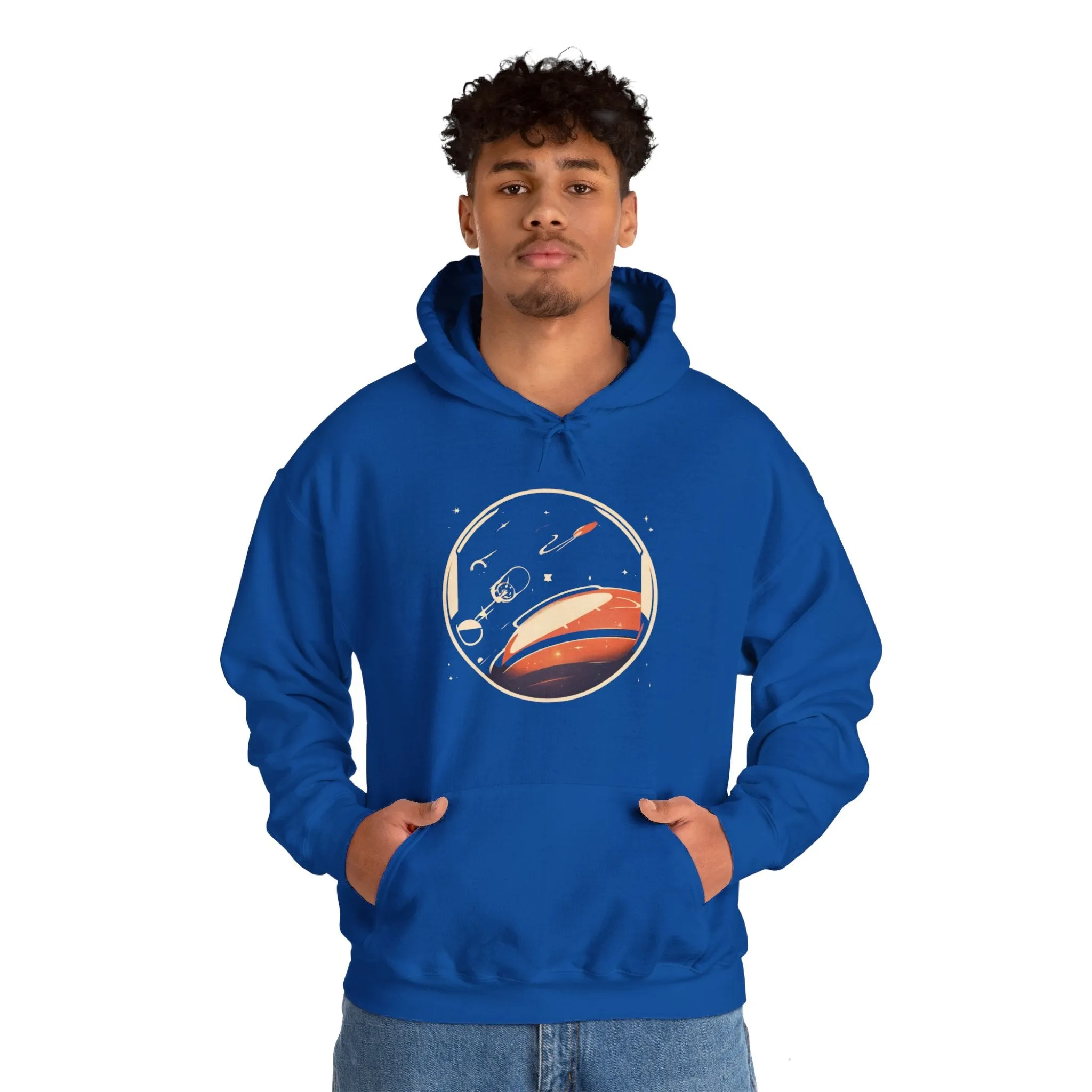 Abort Landing Spaceart Sci-Fi Hoodie