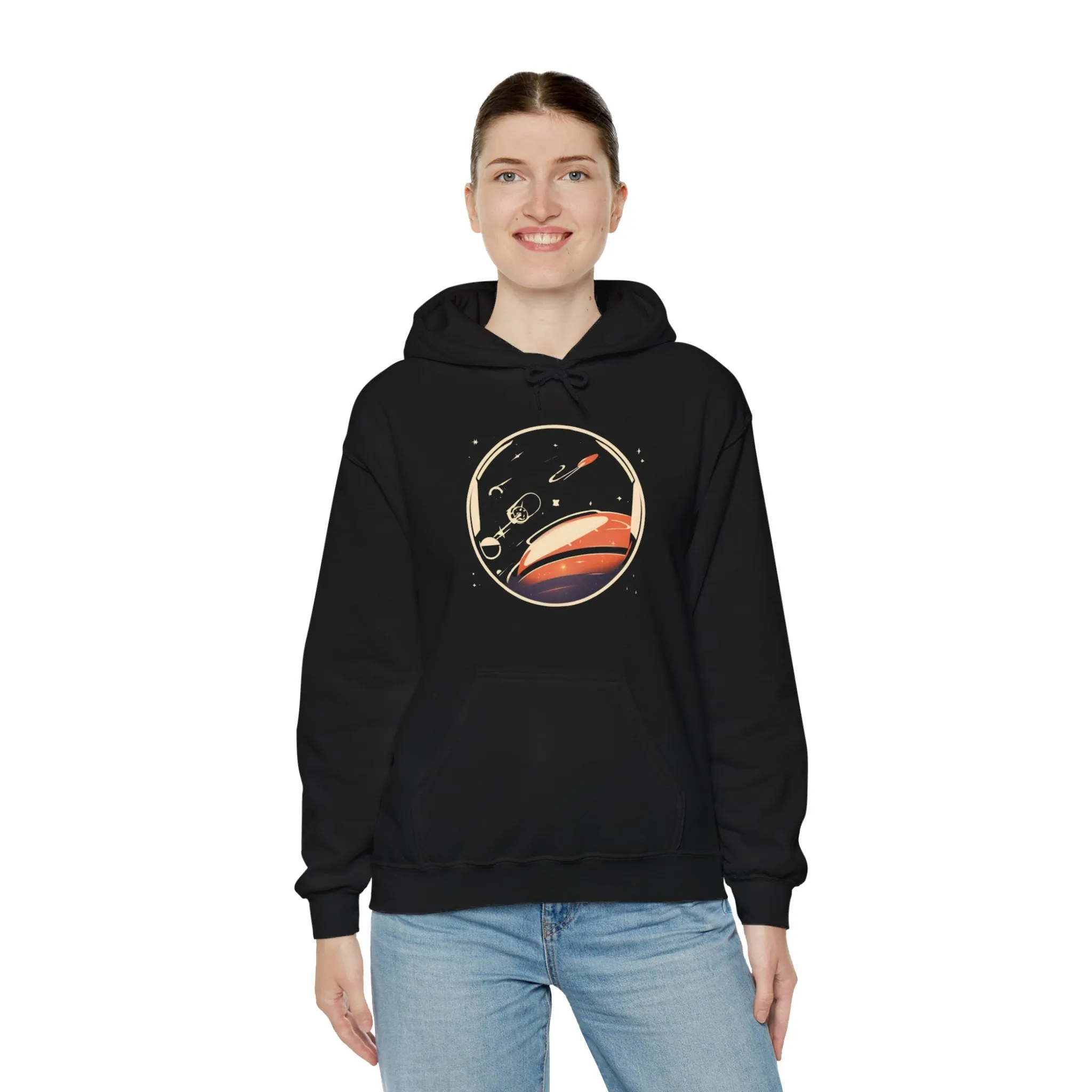 Abort Landing Spaceart Sci-Fi Hoodie