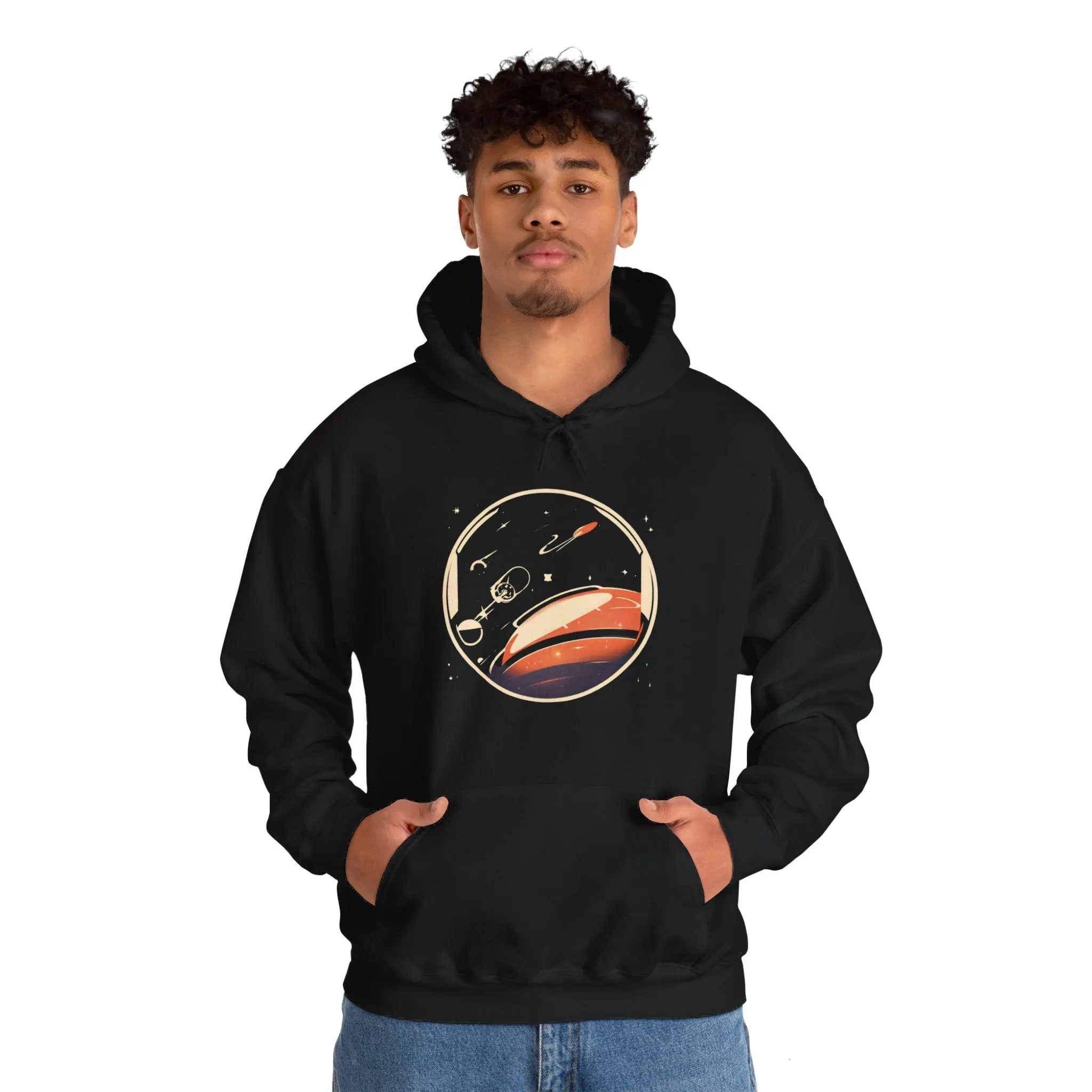 Abort Landing Spaceart Sci-Fi Hoodie