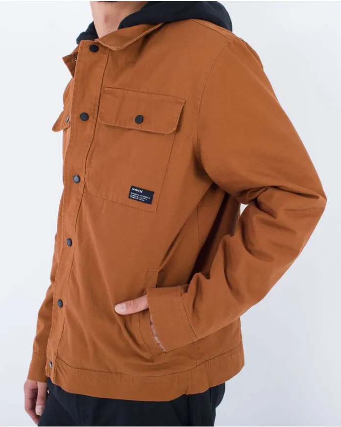 Boyd Hooded Jacket in Bronze