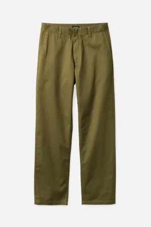 BRIXTON CHOICE CHINO MILITARY OLIVE