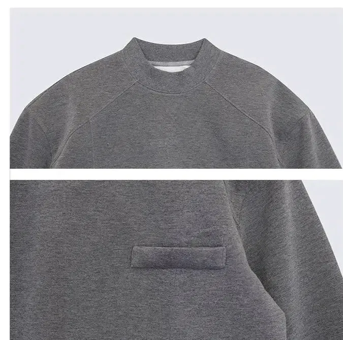 Casual Round Neck Sweatshirt