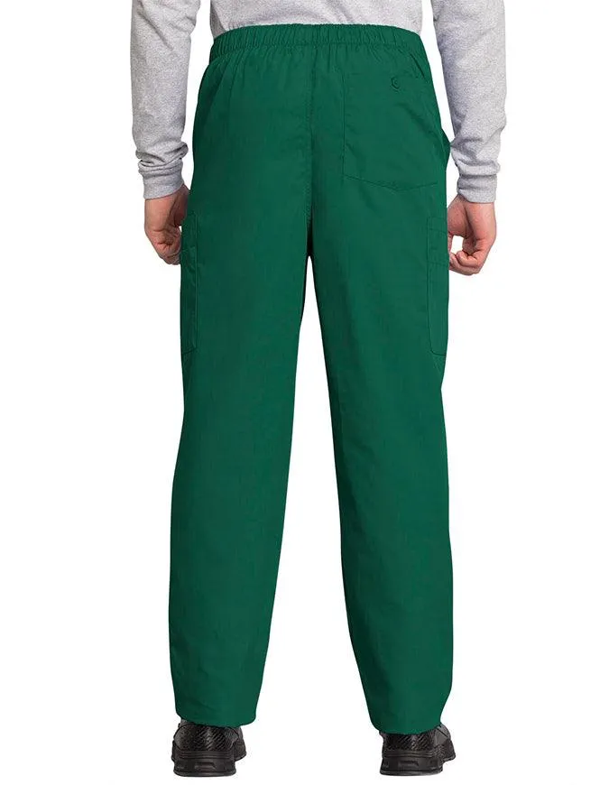 Cherokee Workwear Men's Drawstring Cargo Petite Scrub Pant