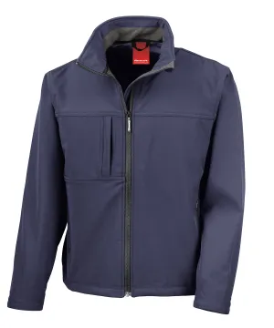 Classic softshell jacket | Navy