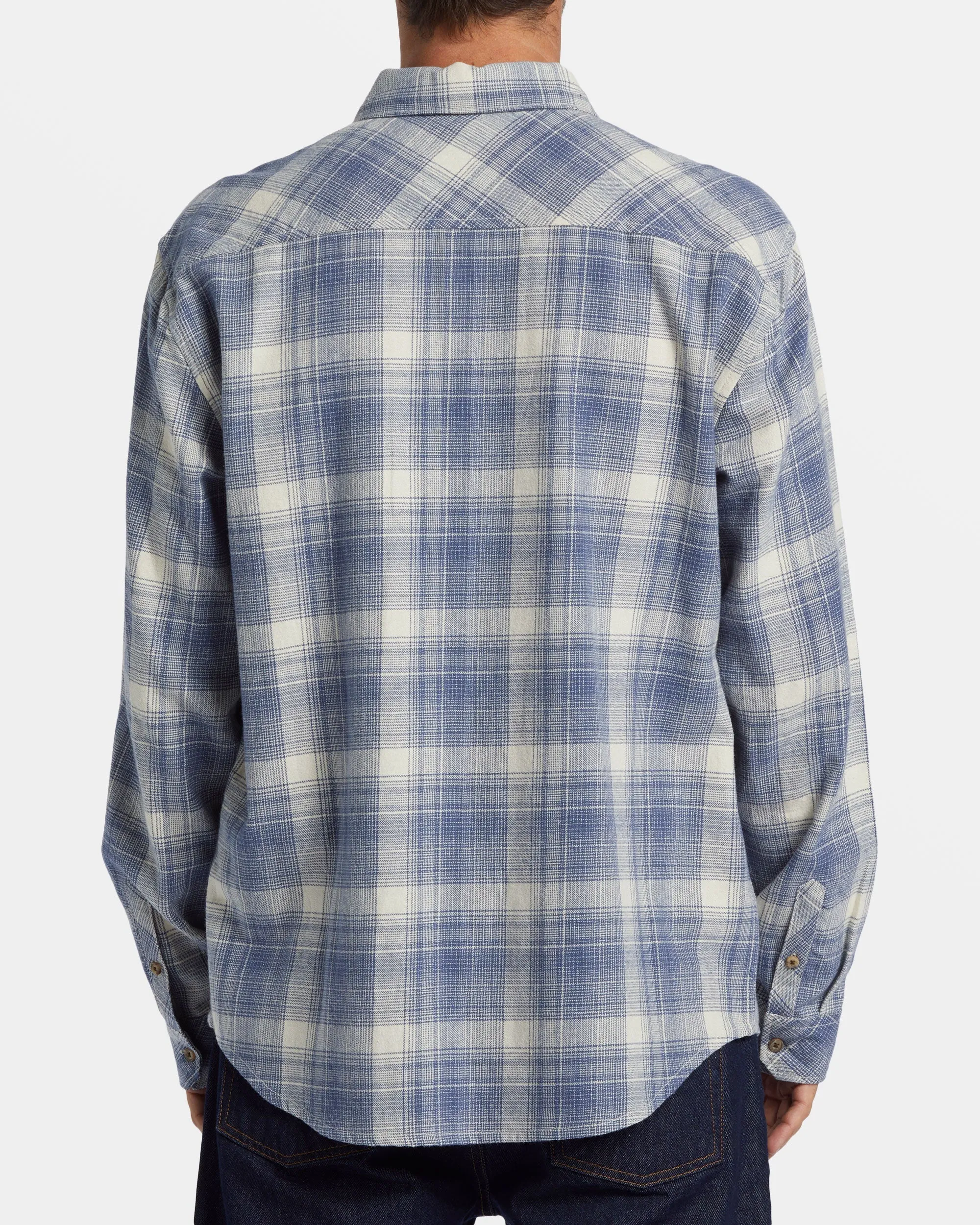 Coastline Flannel Shirt - Slate Blue