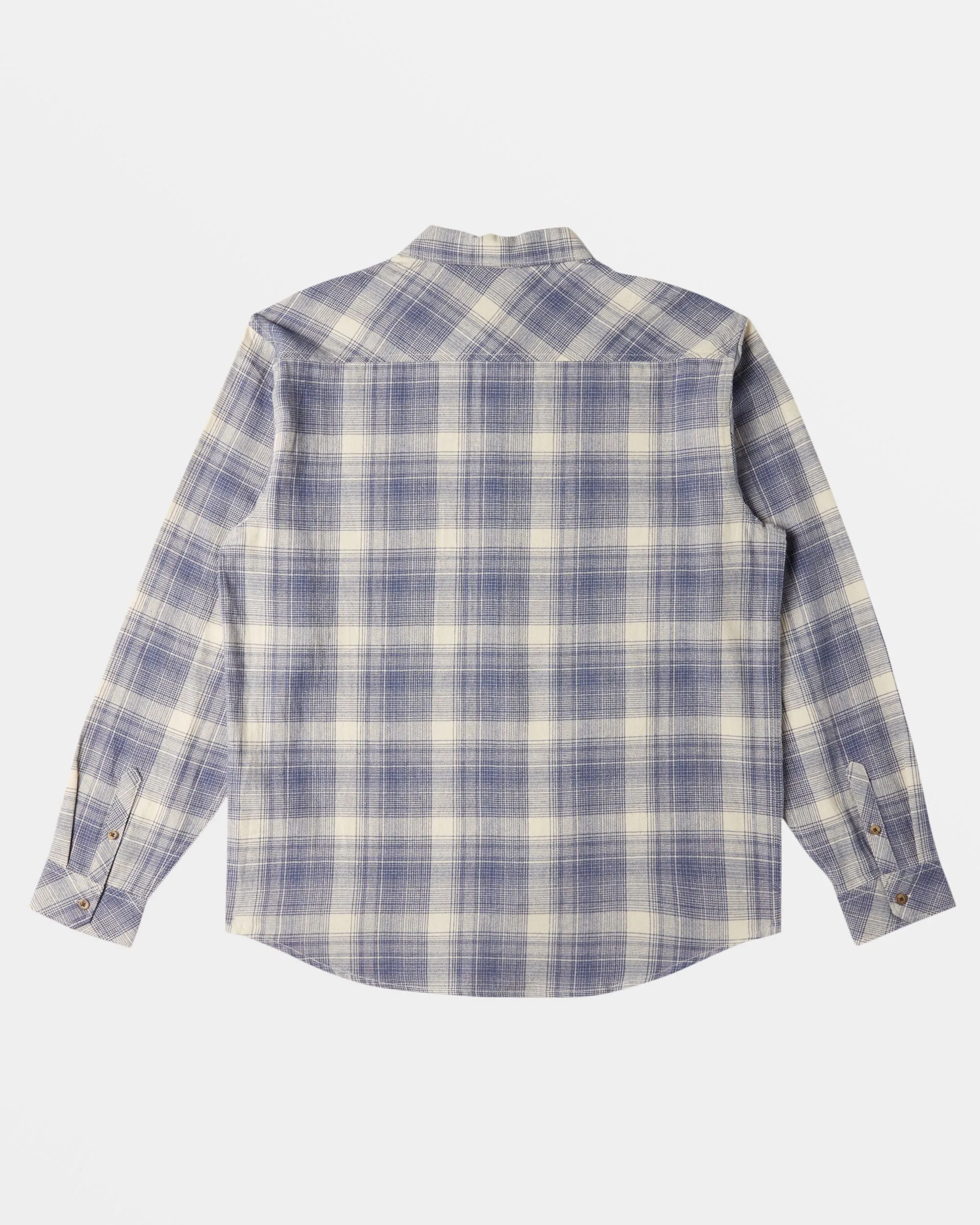 Coastline Flannel Shirt - Slate Blue