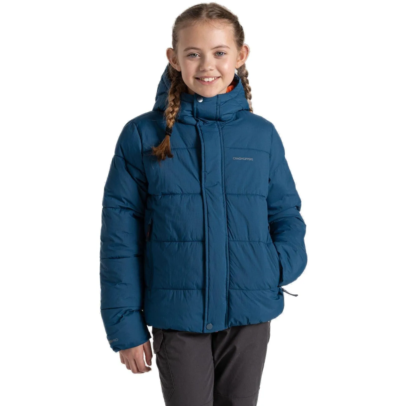 Craghoppers Kids Brandon Hooded Jacket