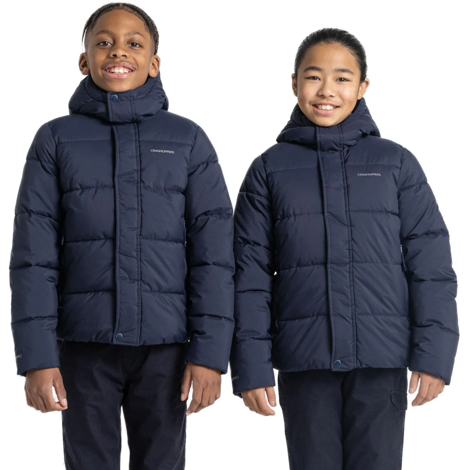 Craghoppers Kids Brandon Hooded Jacket