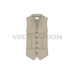 Mens Formal Vests Templates