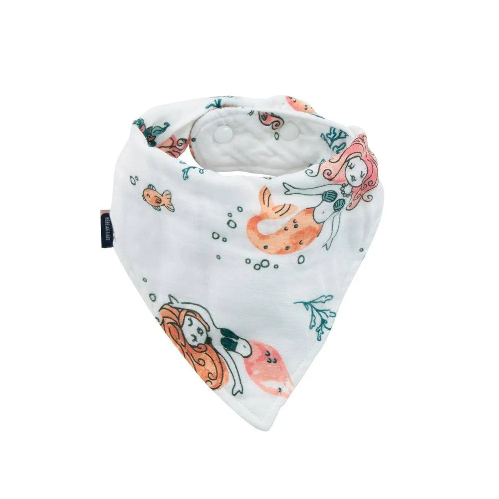 Mermaid Oh So Soft Muslin Bandana Bib