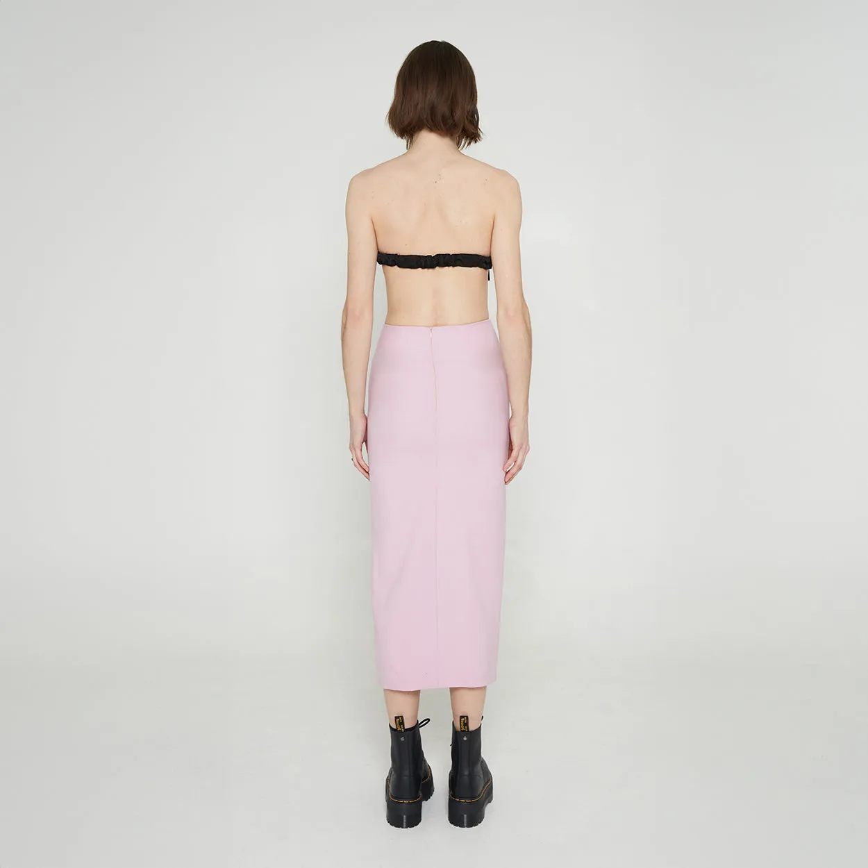 Pink Pencil Skirt