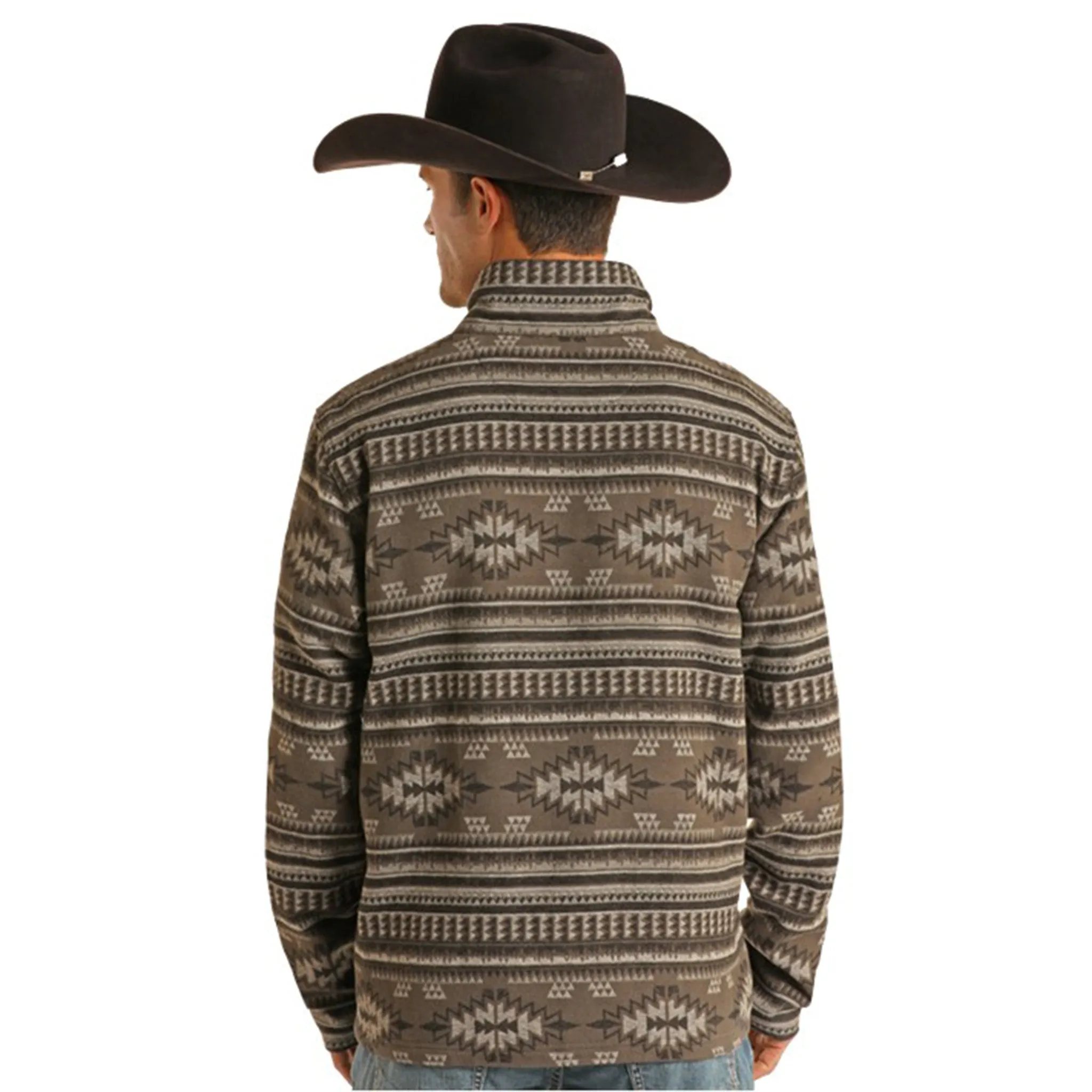 Rock & Roll Men's Aztec Henly Pullover