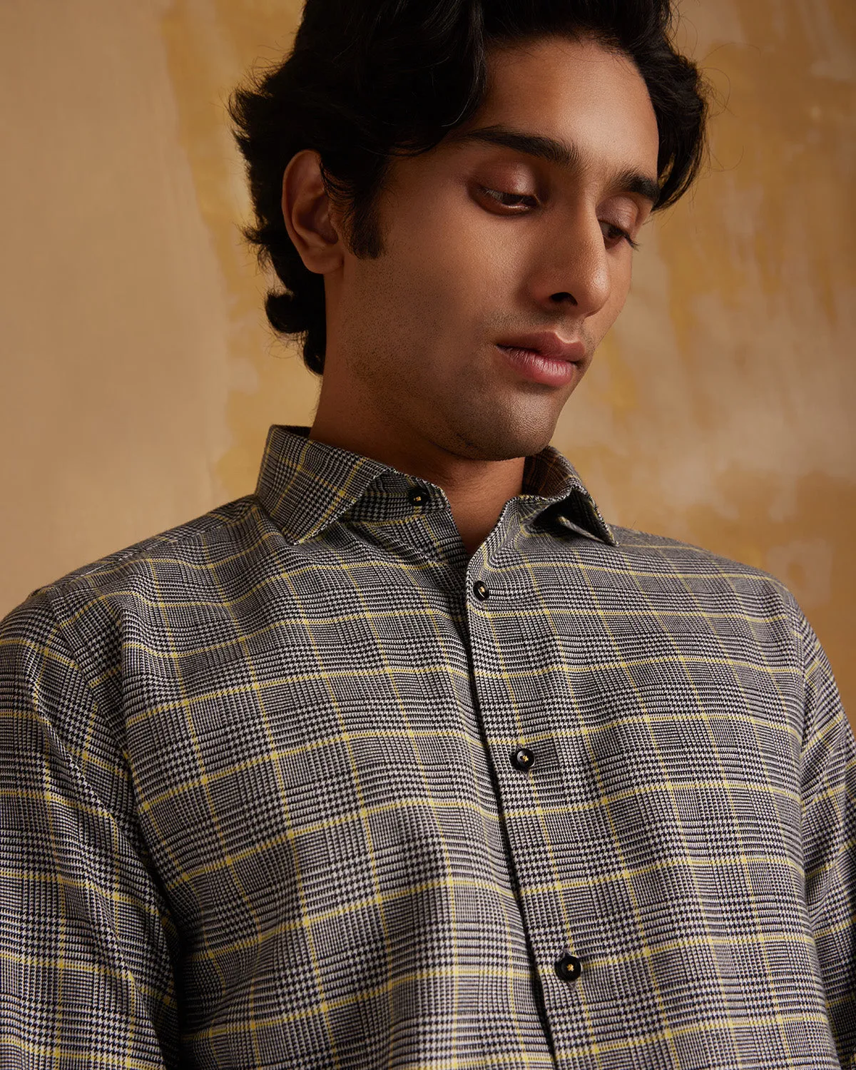 Somelos Bumblebee Checked Shirt