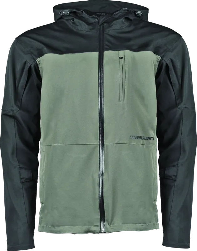 Speed and Strength Fame and Fortune Jacket Black/Olive - Small