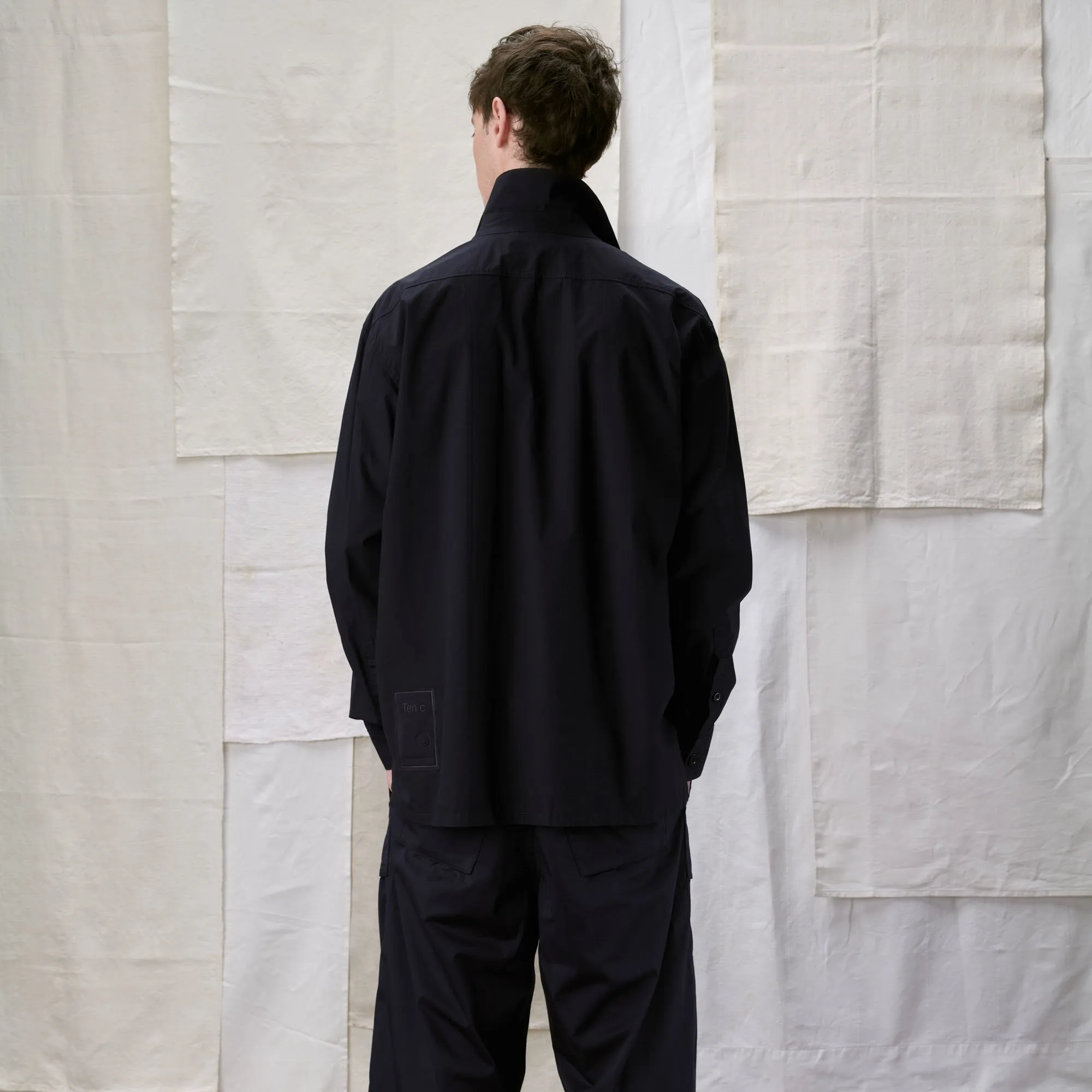 Ten c Lightweight Mid Layer Jacket Navy