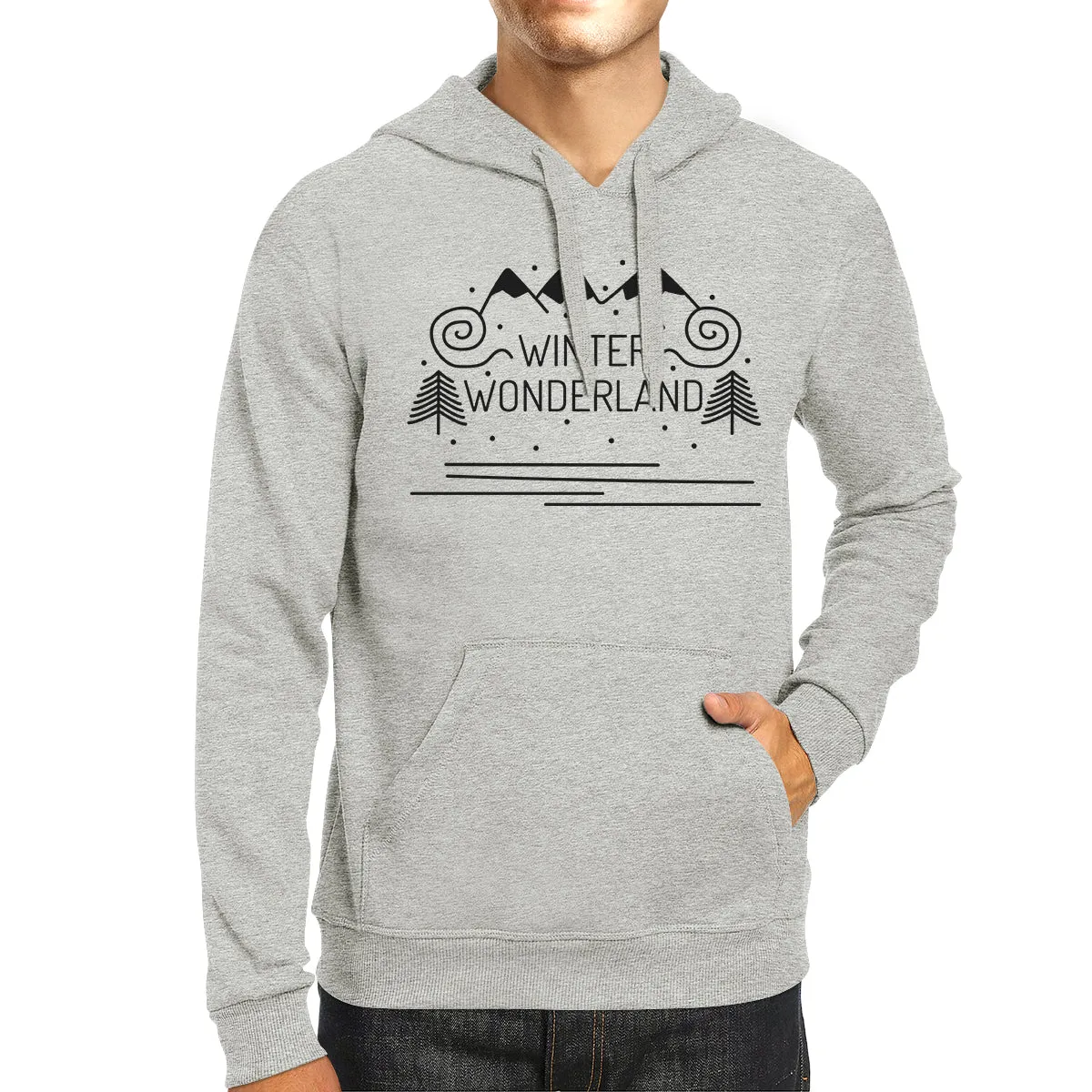 Winter Wonderland Grey Hoodie